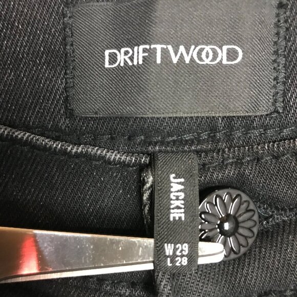 Black Studded Women's Jeans - Picture 8 of 16